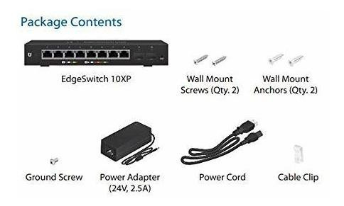 Networks Edgeswitch 10xp Conmutador Gigabit Gestionado