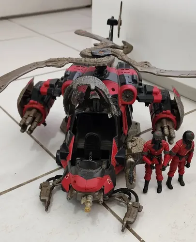 Veículo Gi Joe 2003 - Crimson Command Copter | MercadoLivre