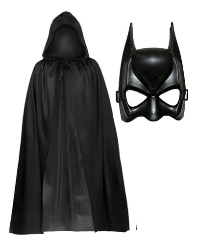 Capa Superhéroe Antifaz Batman Niño