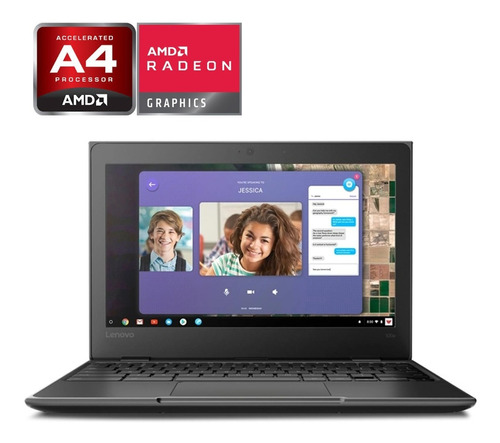 Laptop Gamer Chromebook Amd Radeon R4 Lenovo A4 4gb Ss 32gb