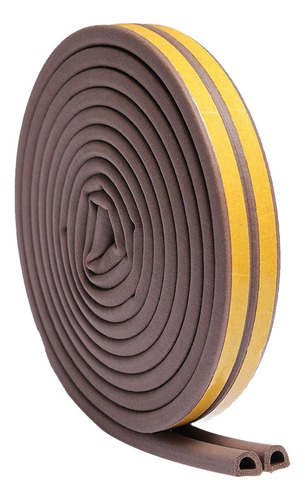 Sello De Goma Para Tira De Clima D 9x6mm Marrón