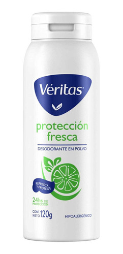 Desodorante En Polvo  Fresco X120gr Veritas