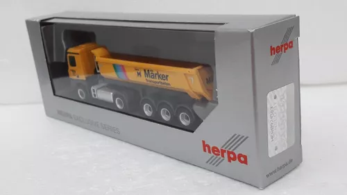 Mercedes Benz Arocs 1843 Carreta Caçamba - Herpa - 1/87