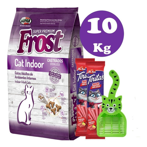 Frost Cat Indoor 7.5kg + 1kg Gratis + 4 Pate + 6 Pagos