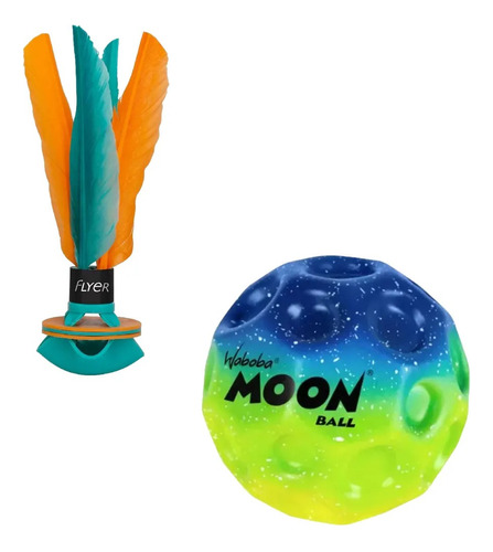 Flyer Volante + Pelota Lunar Varios Colores Febo