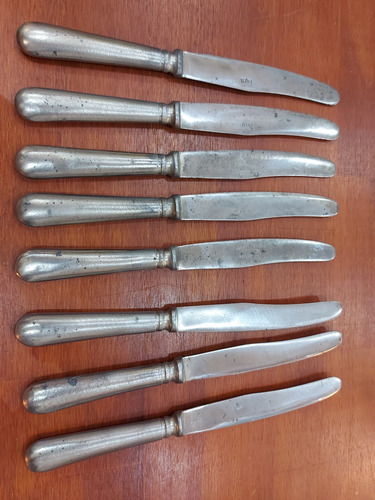 Cuchillos Antiguos Ibis X 8 Unidades 