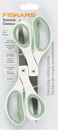 Tijeras Fiskars De Moda Con Mango Suave Y Recubrimiento