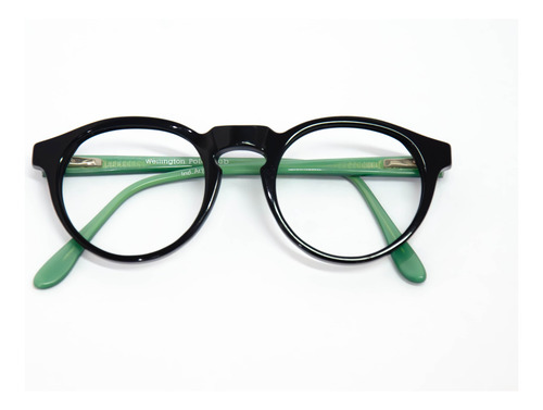 Armazon Polo Pm7 Marcos Anteojos Lentes Recetados Lectura Negro Y Verde