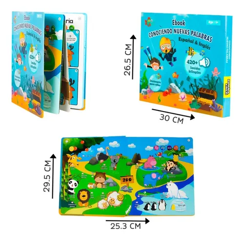 Audiolibro Interactivo Didáctico Aprendizaje Bilingüe