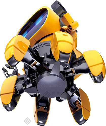 Robot De Juguete Elenco Programable Para Niños Amarillo