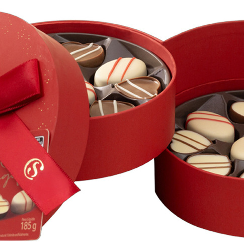 Caixa De Bombons Angel Sortidos Porta-joias Cacau Show 185g