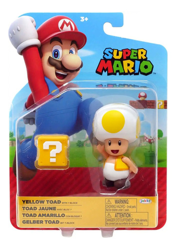 Muñeco Super Mario Bross Figura Articulada 10cm Colec 40457