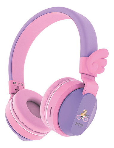 Bt05 Audifono Inalambrico Plegable Bluetooth Para Niño