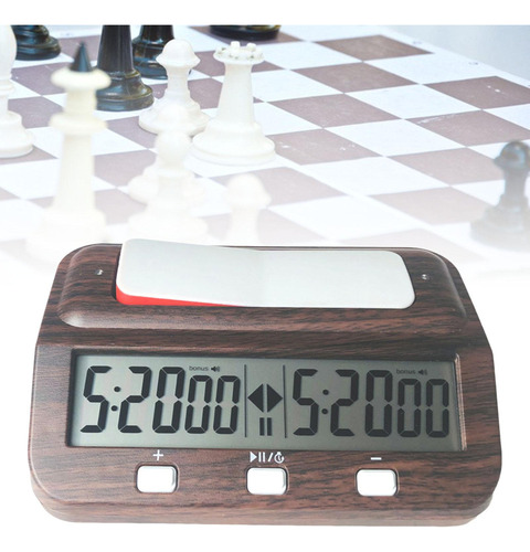 Reloj De Ajedrez Profesional Portátil Para Juego De Ajedrez