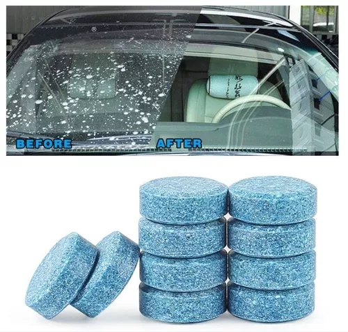 Sukh Pastillas para limpiaparabrisas de automóvil, pastillas de líquido  para lavar, limpiador de vidrio, concentrado, líquido para limpiaparabrisas  de automóvil, limpiador de parabrisas de automóvil, : Automotriz 