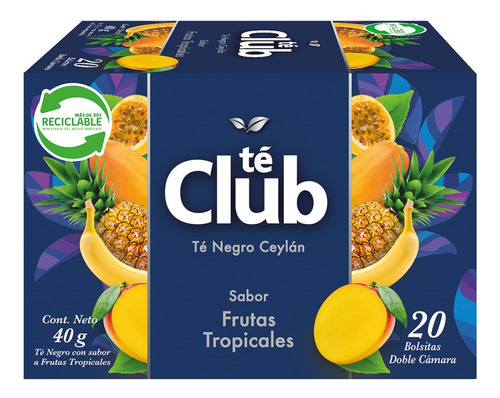 Té Club Frutos Tropicales 20 Un