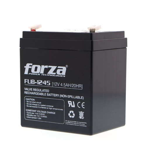 Bateria Para  Ups Forza 12v Fub-1245 Diginet