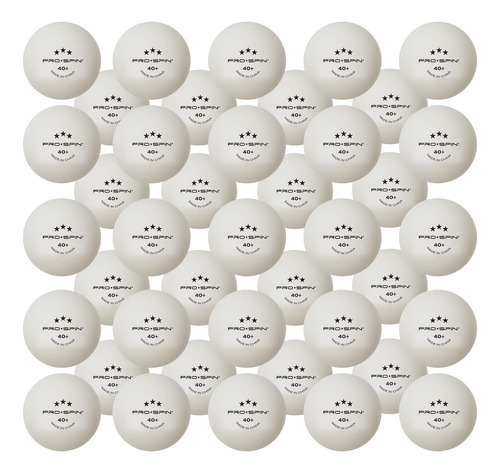 Pro Spin Pelotas De Ping Pong, Color Blanco De 3 Estrellas,