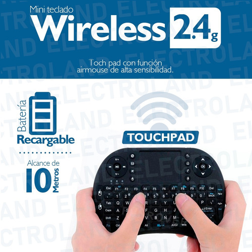 Convertidor Smart Convertir Tv Box Android Teclado Hdmi Rca