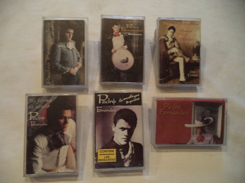 Pedro Fernandez Exitos 1993  6 Cassettes De Coleccion 