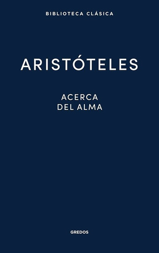 Acerca Del Alma / Aristóteles
