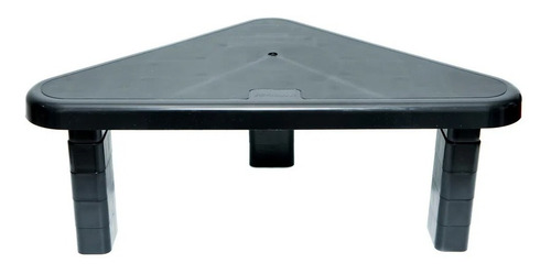 Suporte Monitor Triangular. Módulos Abs. Ergonômico. Preto. Preto