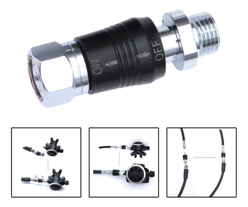 Adaptador De Regulador De Buceo Subacuático Estilo C