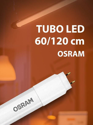 Tubo Led 60cmts Osram 9w