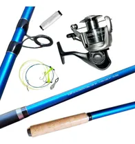 Comprar Equipo De Pesca Surfcasting Caña 3.60 M Carrete 6500 Okuma