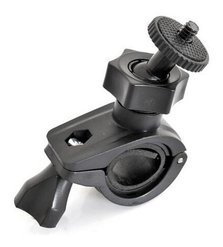 Imagen 7 de 9 de Soporte Abrazadera Caño Bicicleta Moto Gopro Sony Celulares