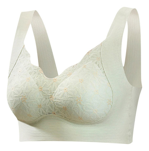 Ropa Interior De Encaje Sin Tirantes Para Mujer J Con Lado F