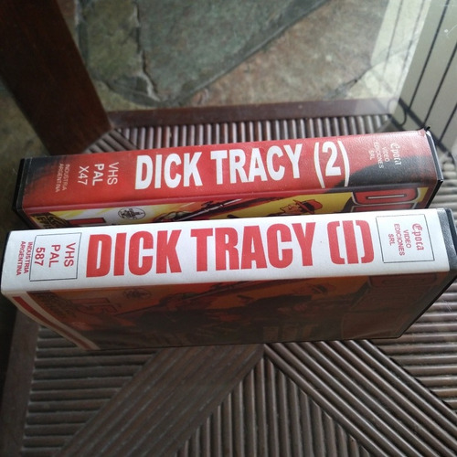 Dick Tracy 1937 Serial 15 Episodios 2 Vhs Casete Inmaculados