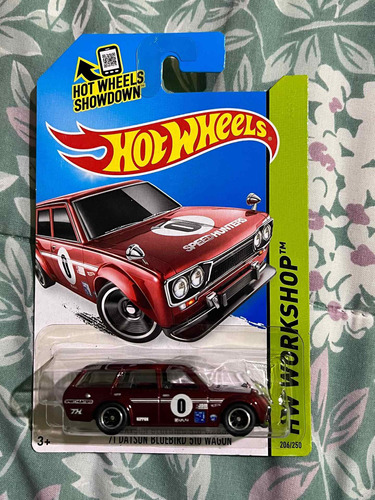 Hot Wheels 71 Datsun Bluebird 510 Wagon Sth $th Gomas Super 