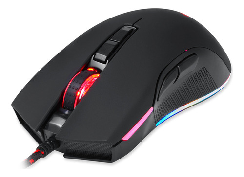 Indicador Óptico De Compatibilidad De Mouse Rgb Black Motosp