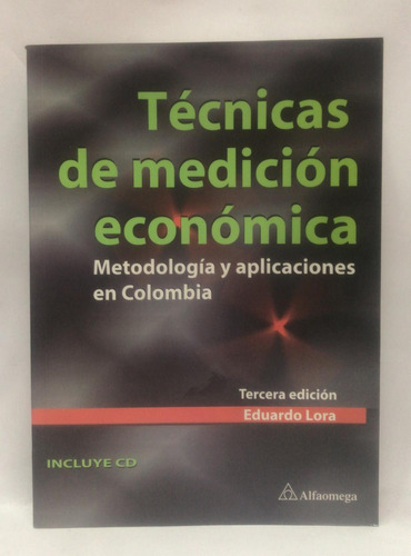 Libro Tecnica De Medicion Economica