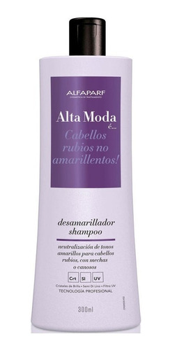 Alfaparf Alta Moda E Shampoo Anti Reflex Desamarillador X300