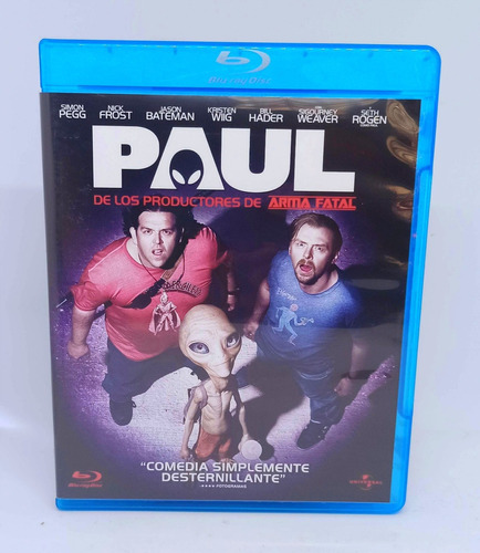 Pack Bluray Simon Pegg: Paul, Bienvenidos Al Fin Del Mundo