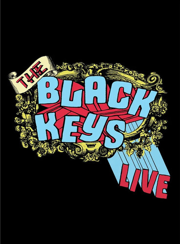 Dvd The Black Keys - The Black Keys Live Versão do álbum Standard