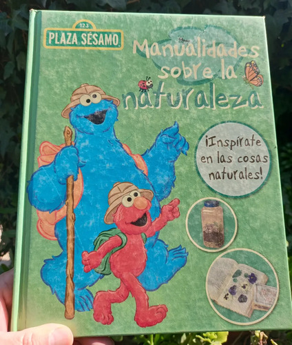 Libro Ilustrado De Plaza Sésamo Haciendo Manualidades Entret