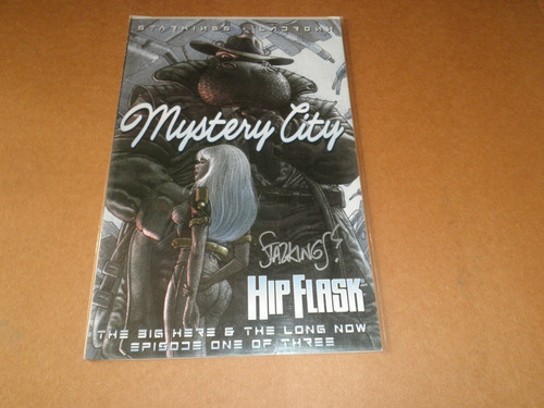Hip Flask Mistery City One Shot Firmado Image Comic Ingles