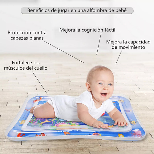 Zl Colchoneta Inflable For Agua For Bebés, Colchoneta