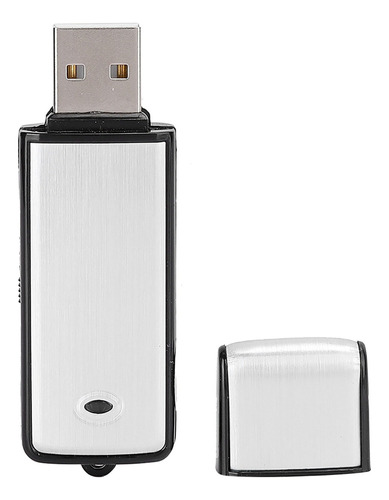 Zz Micrófono Espía Inalámbrico Usb Spy 8gb Grabadora De Voz