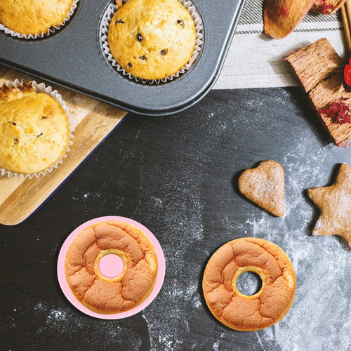 Molde De Silicona Para Hornear Rosquillas Con Dibujos Animad