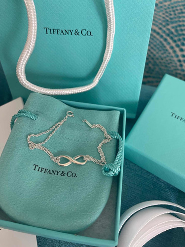 Pulsera Tiffany&co Infinito Plata Original !!!