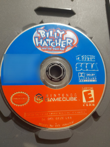 Billy Hatcher And The Giant Egg Nintendo Gamecube
