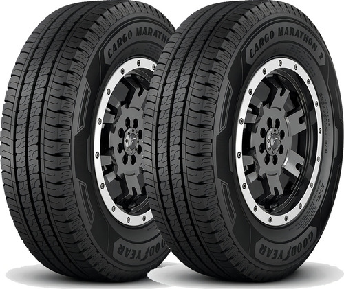 Kit 2 Pneus 215/65r16 Goodyear Cargo Marathon 2 109t Índice de velocidade T