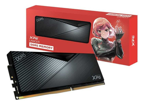 Memoria Ram Adata Xpg Lancer Udimm Ddr5 8 Gb 5200 Mt/s Negro