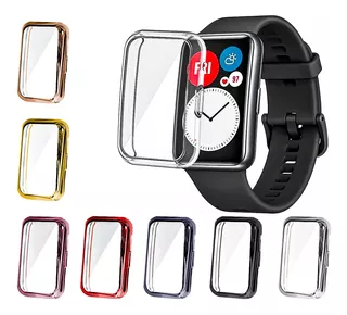 Funda Case De Tpu Protectora De Lujo Para Huawei Watch Fit