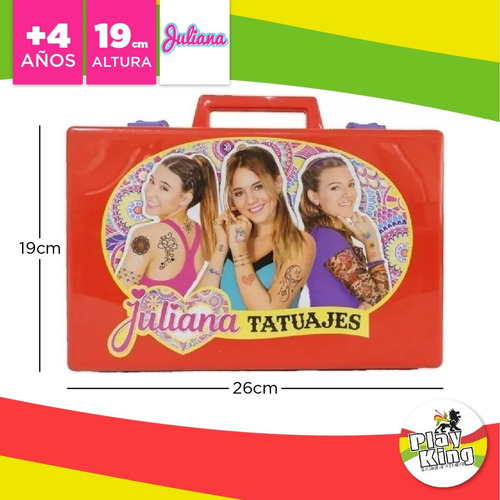 Imagen 3 de 8 de Juliana Valija Grande Tatuajes Original Tv Playking