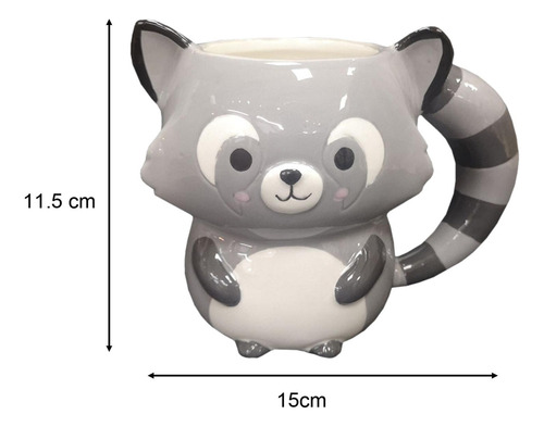 Yt Taza De Café De Cerámica, Taza De Leche De Té De Mapache
